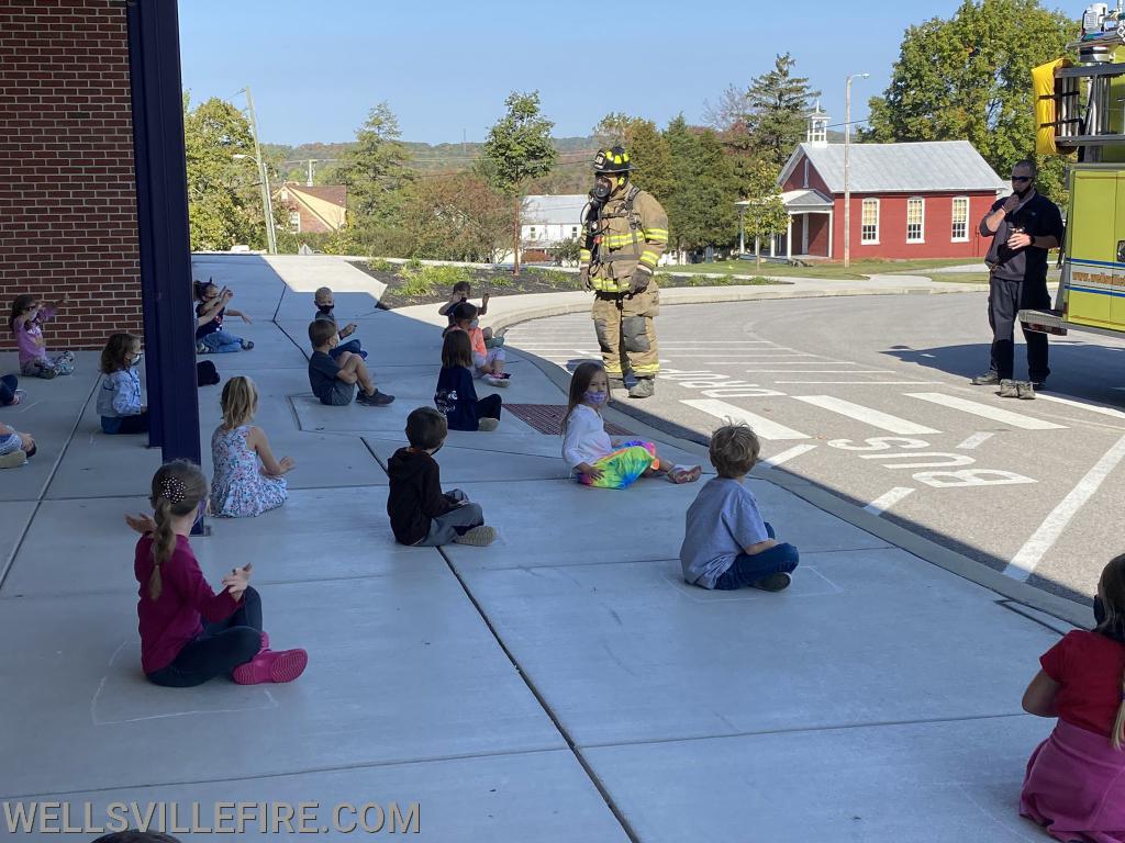 Fire Prevention Day 2020 at Wellsville Elementary School